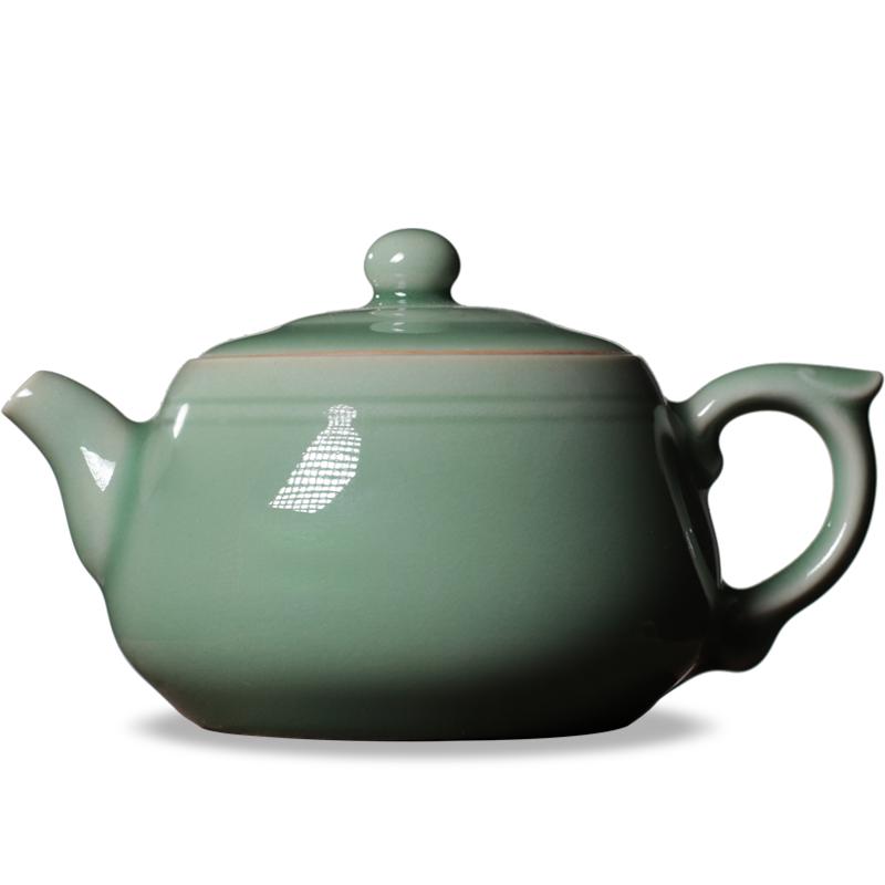 尚唐泡茶壶青瓷纯全手工大容量