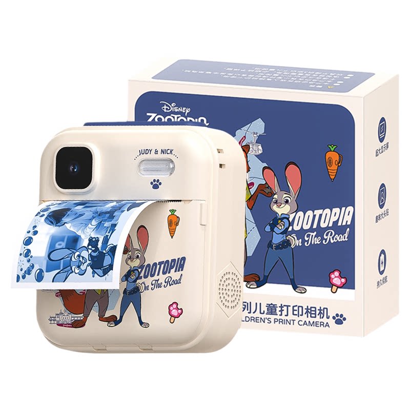 疯狂动物城彩色AI拍立得相机