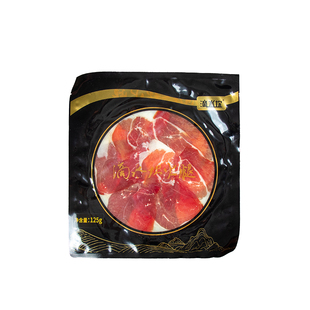 云南普洱景东无量山特产美食火腿片125克 散养 非遗手工古法制作