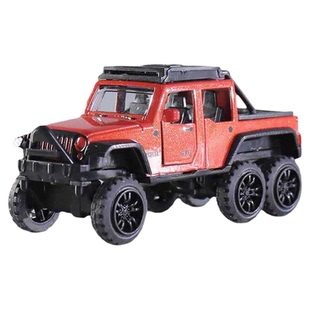 8.5cm合金越野车男孩双开门回力掌心尺寸合金车模型 便携口袋车