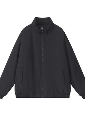 雾撞山野冬季条纹棉衣外套