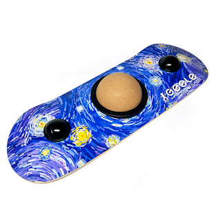 Geele专业旋转平衡板成人儿童站立办公模拟单板滑雪冲浪训练滑板