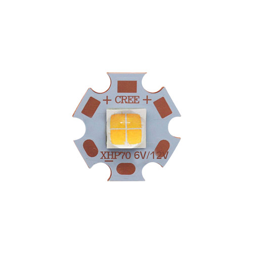 美国原装CREE XHP50 XHP70 30W LED灯珠18W6V12V手电筒灯珠白黄光