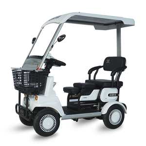 小巴士E30老年代步车家用接送孩子电动四轮车四轮电动车老人小型