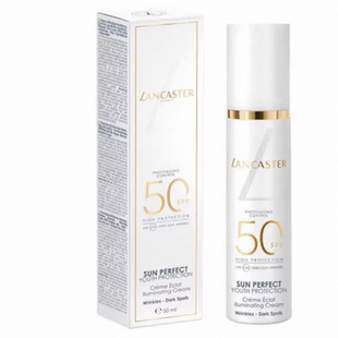 欧洲直邮摩纳哥Lancaster兰嘉丝汀多维光盾淡斑防晒乳50ml正品
