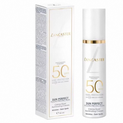 欧洲直邮摩纳哥Lancaster兰嘉丝汀多维光盾淡斑防晒乳50ml正品