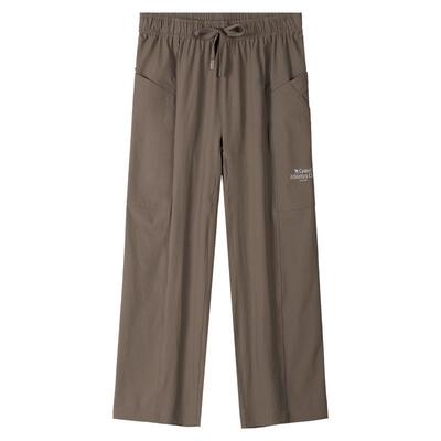 骆驼速干裤女阔腿八分裤2025夏季新款宽松垂感防晒薄款九分长裤男