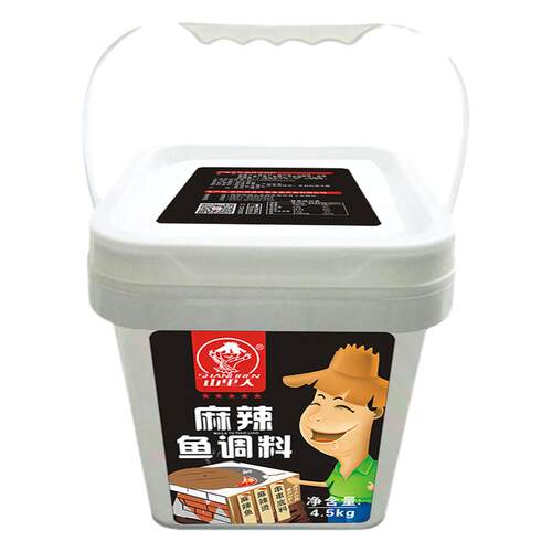 山里人麻辣鱼调料餐饮业开店商用配方9斤桶装四川水煮鱼火锅底料