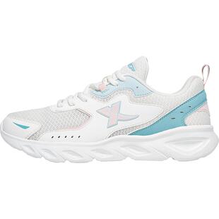 特步女鞋跑步鞋夏季新款轻便透气网面休闲鞋子官方旗舰女款运动鞋