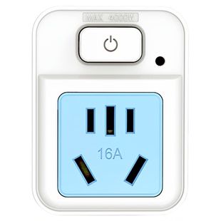 排插10A转16A大功率开关插座热水器空调插排无线转换器插座