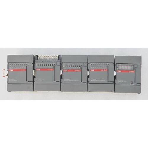 ABB XI16E1 X2Pcs  XO16N1 X2Pcs  XE08B5 BASIC UNIT INPUT MODU