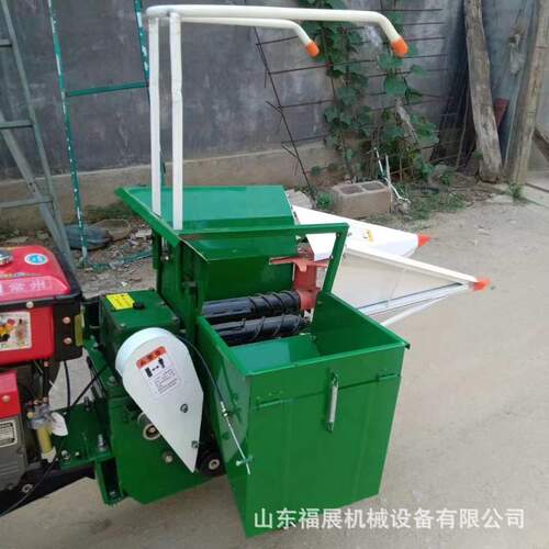 小型家用玉米收获机 粉碎收割玉米收获机 手扶前置玉米收获机