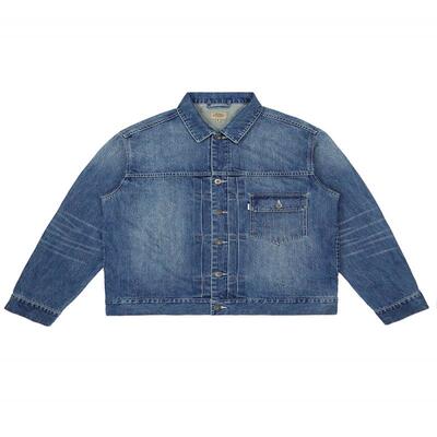 citydive复古单宁水洗休闲夹克