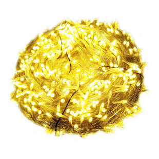 挂树上的彩灯串室外户外防水节日夜景亮化街道庭院装饰圆球藤球灯