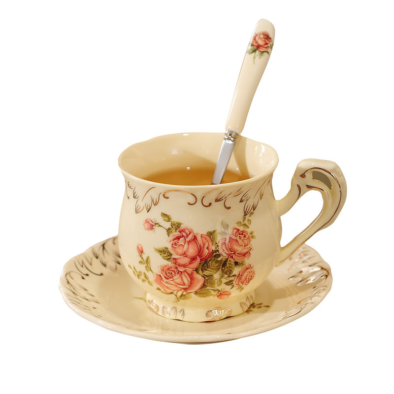 咖啡杯欧式小奢华复古英式下午茶咖啡杯