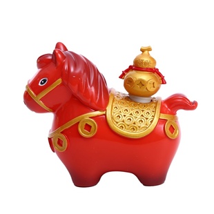 马年摆件大马桌面马上有钱入户玄关装饰乔迁新居创意礼品新年礼物