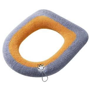 家用毛绒马桶垫子冬季加厚四季通用马桶坐垫坐便套加绒坐便套圈垫