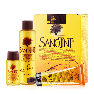 sanotint孕妇可以专用的膏染发剂