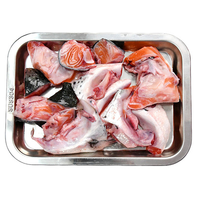 进口三文鱼鱼脖肉鱼颈肉