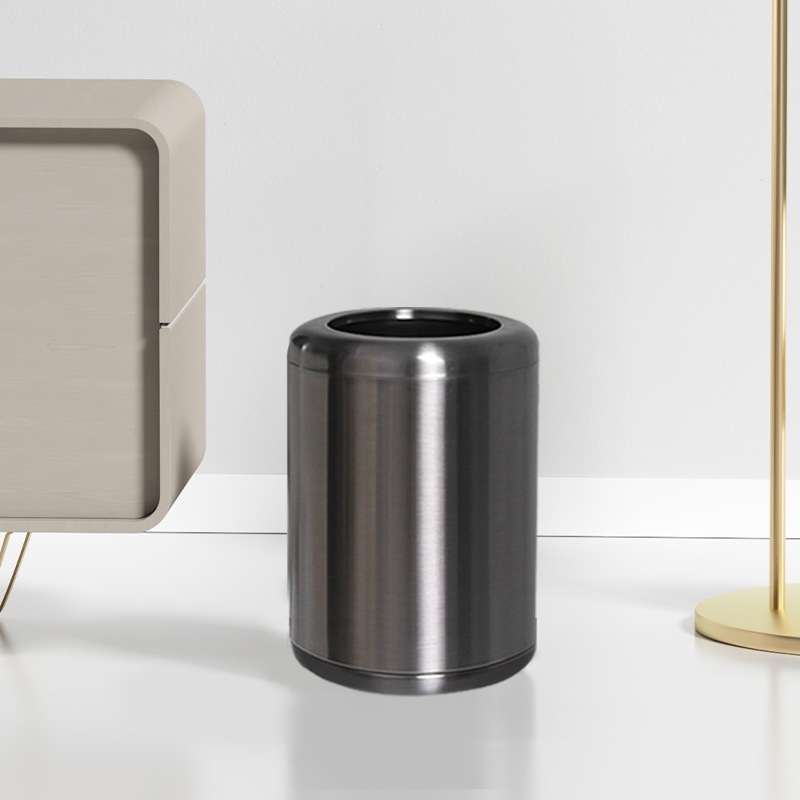 大号垃圾桶家用客厅卧室卫生间奢无盖筒厨房高轻圾值颜酒店厕所