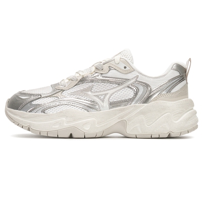 Mizuno美津浓男女鞋复古厚底显高脏脏鞋廓形老爹鞋TRAINER 2K V2