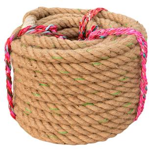 拔河绳子儿童幼儿园小学生比赛专用趣味多人专业训练粗麻绳不伤手