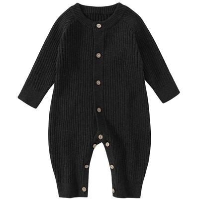 巴厘小猪儿童秋冬季毛线连体衣