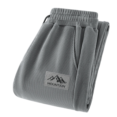 真维斯加绒裤子男款冬加厚雪尼尔