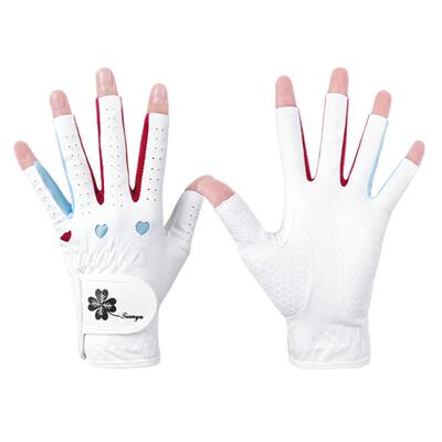 TY女士露指高尔夫手套运动透气