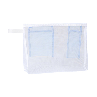 Planwith网纱文件袋试卷收纳袋大容量柔软可折叠收纳文件袋A4手提网纱袋资料文件袋迷你网纱笔袋考试办公收纳