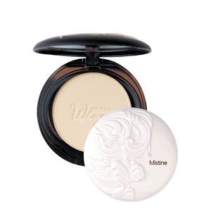 泰国Mistine羽翼陶瓷粉饼定妆遮瑕轻薄控油干粉防水保湿不脱妆