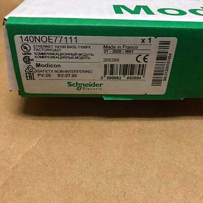 议价施耐德现货模块140NOE77111质保一年