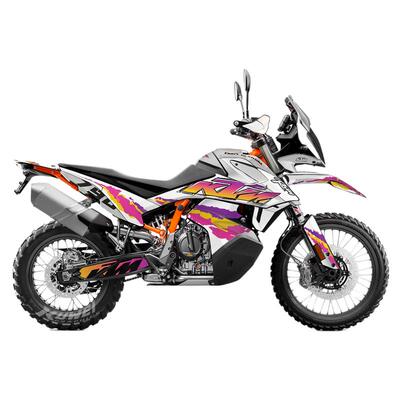 适用于19-22KTM790890贴纸车全ADV贴画个性加厚版画贴花