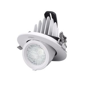 雷士照明 e27螺口灯泡家用客厅商用COB射灯可调角度直筒式伸缩式