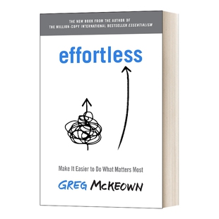 英文原版Effortless 轻松主义 让关键的事情变得容易做 Greg McKeown 英文版 进口英语原版书籍