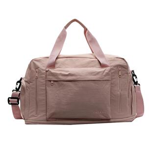 大容量短途旅行包女手提轻便出差行李袋男扩容斜挎防水运动健身包