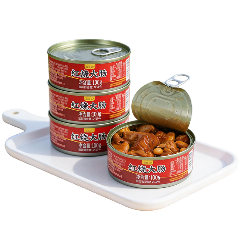 红烧大肠罐头即食猪大肠下饭下酒