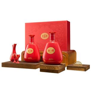 【年货礼盒】金徽酒金徽18双瓶礼盒46度500ml*2 浓香型送礼自饮酒