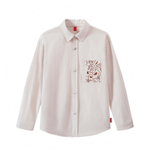 【安州牧】2025秋季新款唐代缠枝葡萄纹衬衫男女同款