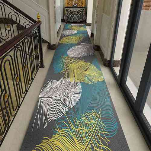 欧式宾馆酒店走廊楼梯地毯可满卧室防滑厅垫裁剪水洗进门铺地客厅