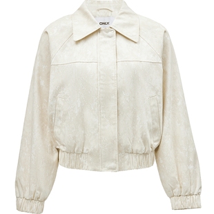 ONLY2026春季新款个性百搭宽松翻领显瘦短款外套女|125136008