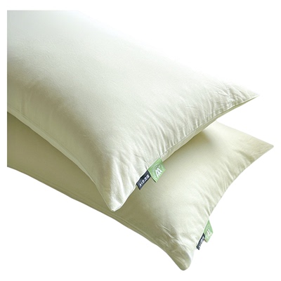 A类抗菌防螨水洗棉枕套一对装