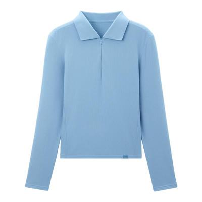 蕉下polo领打底衫高弹显瘦