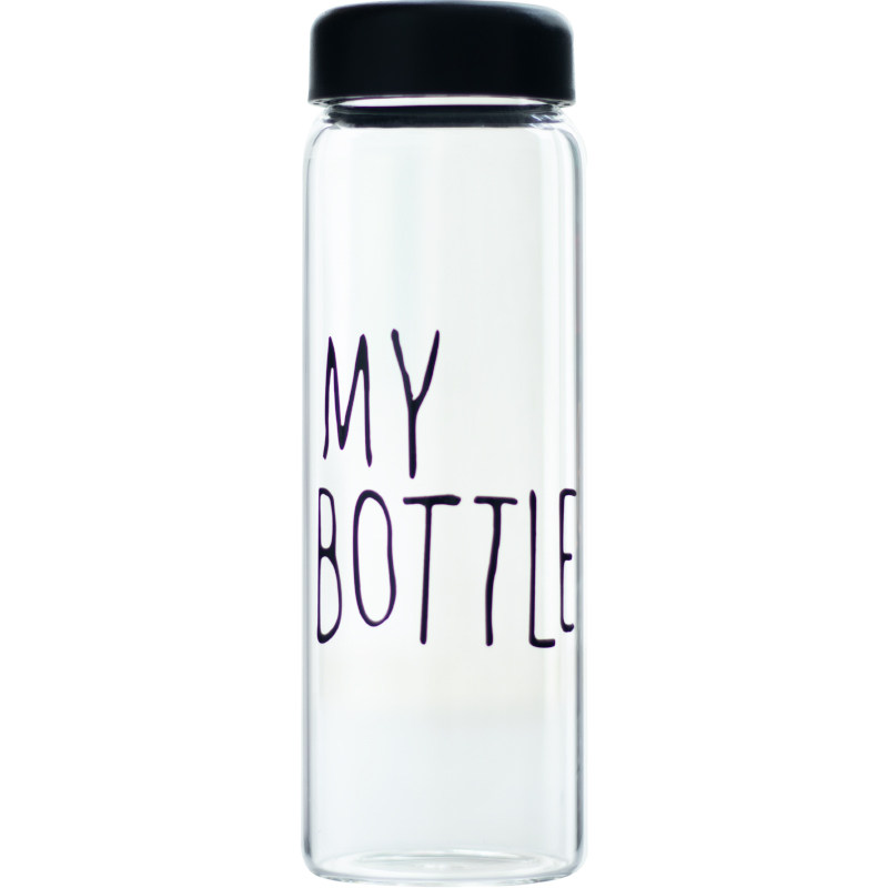 my bottle玻璃杯有盖便携简约创意水杯韩国学生喝水杯子随手水瓶
