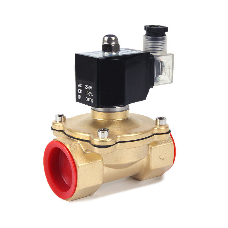 户外防水常闭电磁阀水阀AC220V气阀DC24V开关阀12V 4分6分1寸 2寸
