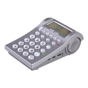 杭普VT400座机电话耳机客服耳麦电话机话务员头戴式降噪办公固话