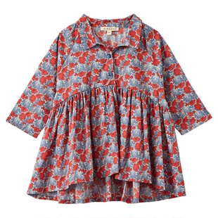 3件5折 英国Caramel SS24春夏女宝宝印花上衣短裤防蚊裤