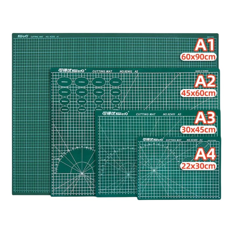 A3手工裁纸垫板A4切割板超大A1裁纸桌面垫剪纸美术画画防污美工刀