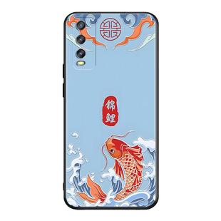 秋昊适用于vivoy30防摔手机壳v2034a全包软硅胶保护套iqoou1x简约唯美外壳iqoou3x标准版小清新男女y30标准版