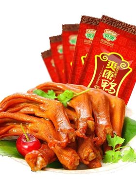 包邮温州特产爽康鸭掌鸭爪500克
